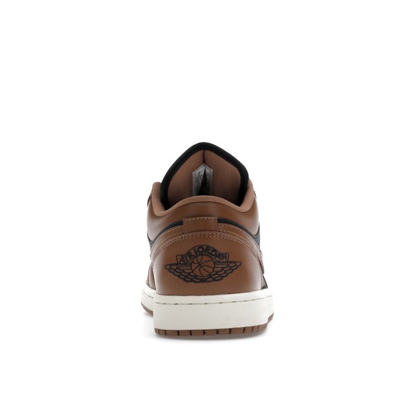 Air Jordan 1 Low Archaeo Brown Women Sneakers Black Sail DC0774-021