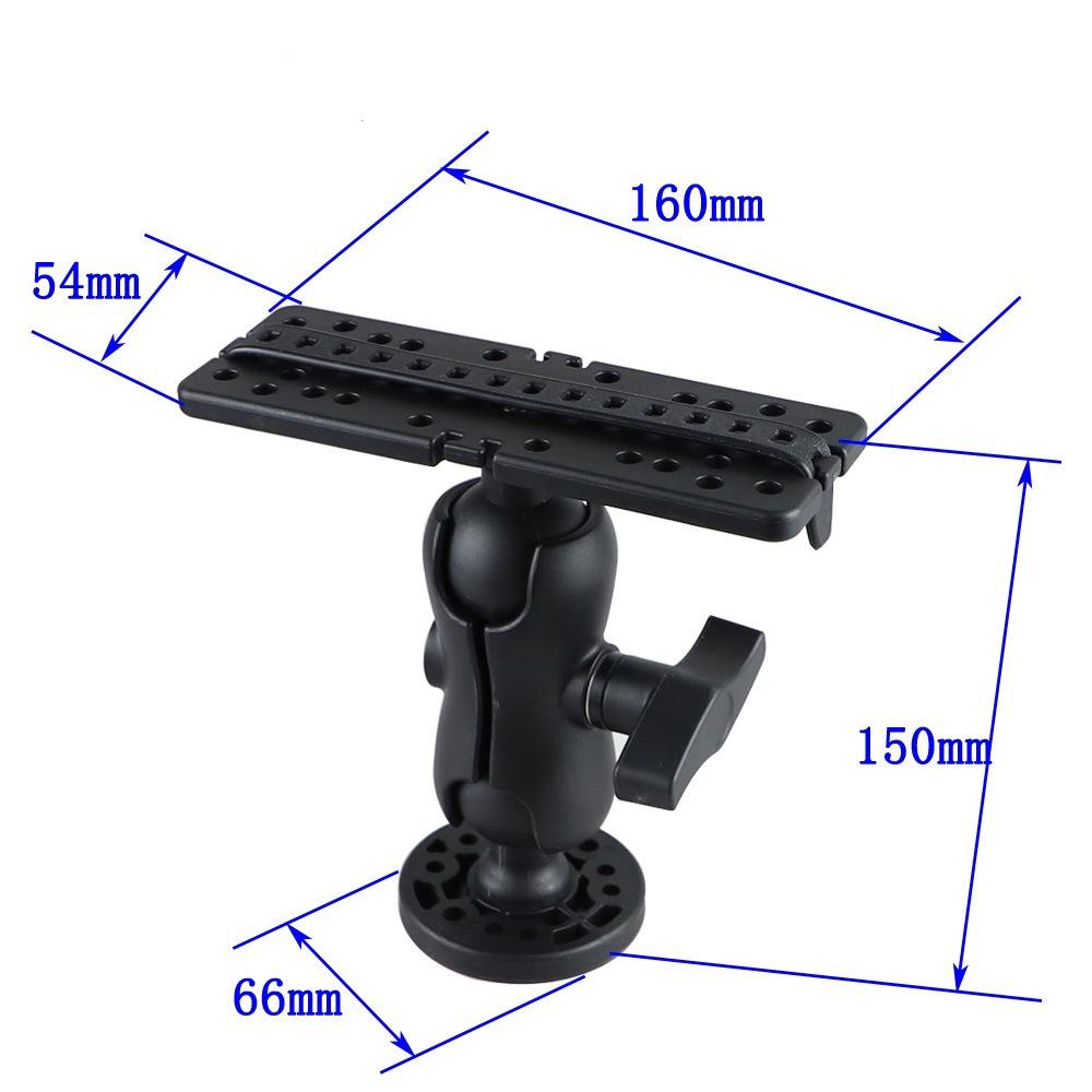 Composite Mount For Fishfinder Marine Electronics Gps Gimbal Brackets
