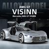 1:32 Mercedes Benz AMG Vision GT Суперкар Сплав Металл Литой Модель Автомобиля Звук и Свет Симуляция Коллекционные Подарок для Парня