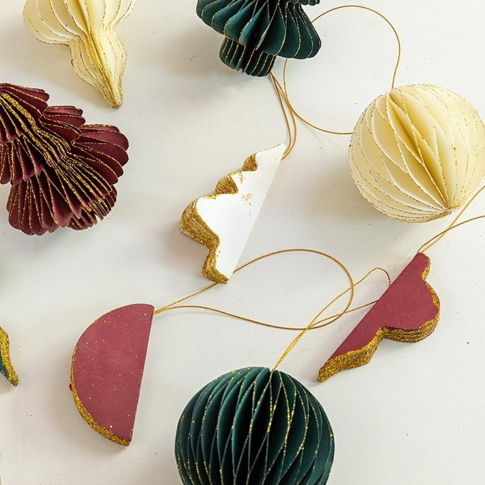 Solid Color Christmas Tree Pendant Hanging Christmas Tree Decoration Birthday