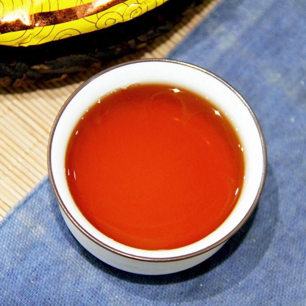 Торт Чжун Ча Спелый Пуэр 2019 Юньнань Шу Пуэр 357г