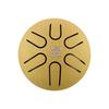 Hluru 3 Inch Steel Tongue Drum Mini Glucophone for Kids Pentatonic 6 Notes Tank Drum Handpan Gifts