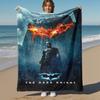 1 шт. Плед из фланели THE DARK KNIGHT для улицы, всесезонный, мягкий, теплый, декор для дома 1031060