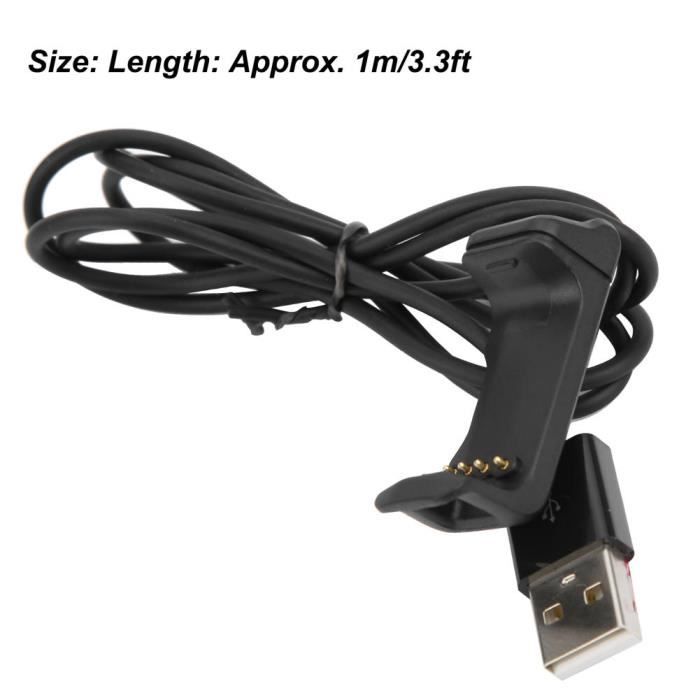 Adaptateur de chargeur pour montre Vivoactive HR - EJ.LIFE - Câble de charge USB portable - Haute qualité