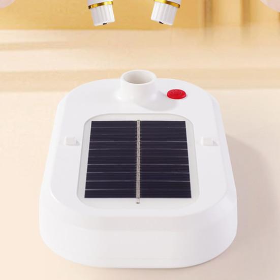 Solar Desk Lam with Cooling Fan Flicker Free Eye Protection High Color Rendering