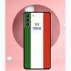 Чехол с флагом Италии для Samsung Galaxy S24 Ultra S22 Plus S20 S21 FE S8 S9 S10 Note 10 20 S23 Ultra Cover