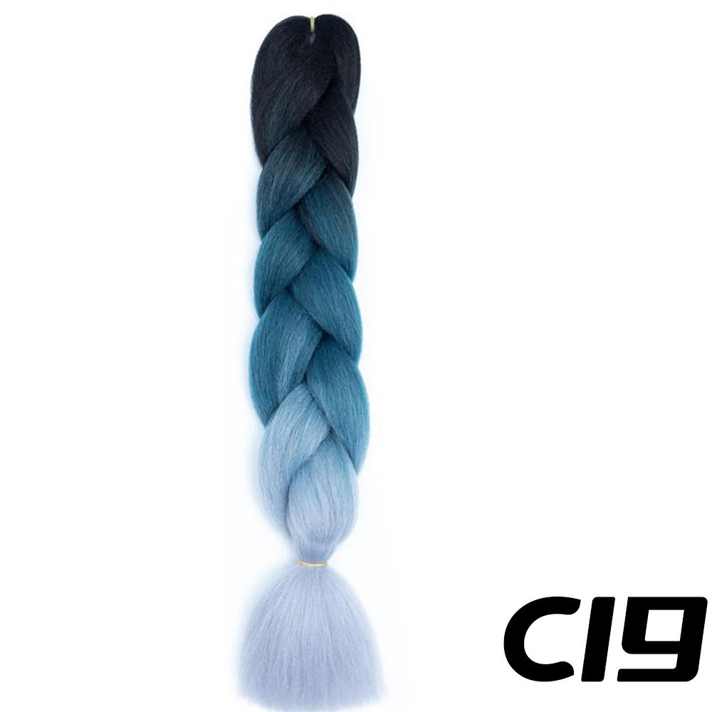 MISS WIG Synthetic Long Braid Ponytail Extension Straight Sleek Wrap Around Colorful Braid Hair Extensions Ponytail Natural Soft For Women Wear