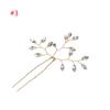 Rhinestone Gold Prom  Jewelry Accessories Hairpins Pearl Hair Pin  Bridal Clips Bridesmaid Tiara