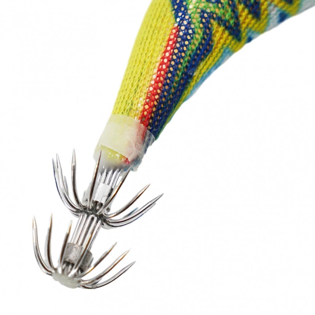 1pc Squid Hook Luminous Tail Plastic Weight : 12.2g