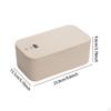 Lockable Storage Box Phone Lock Modern Organizer Locker Locking Container for Dorm Table