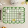 Small Fresh Kitchen Drain Mat Diatom Mud Insulated Kitchen Countertop Mat Absorbent Quick Dry Bar Bowl Chopsticks Coffee Machine Mat