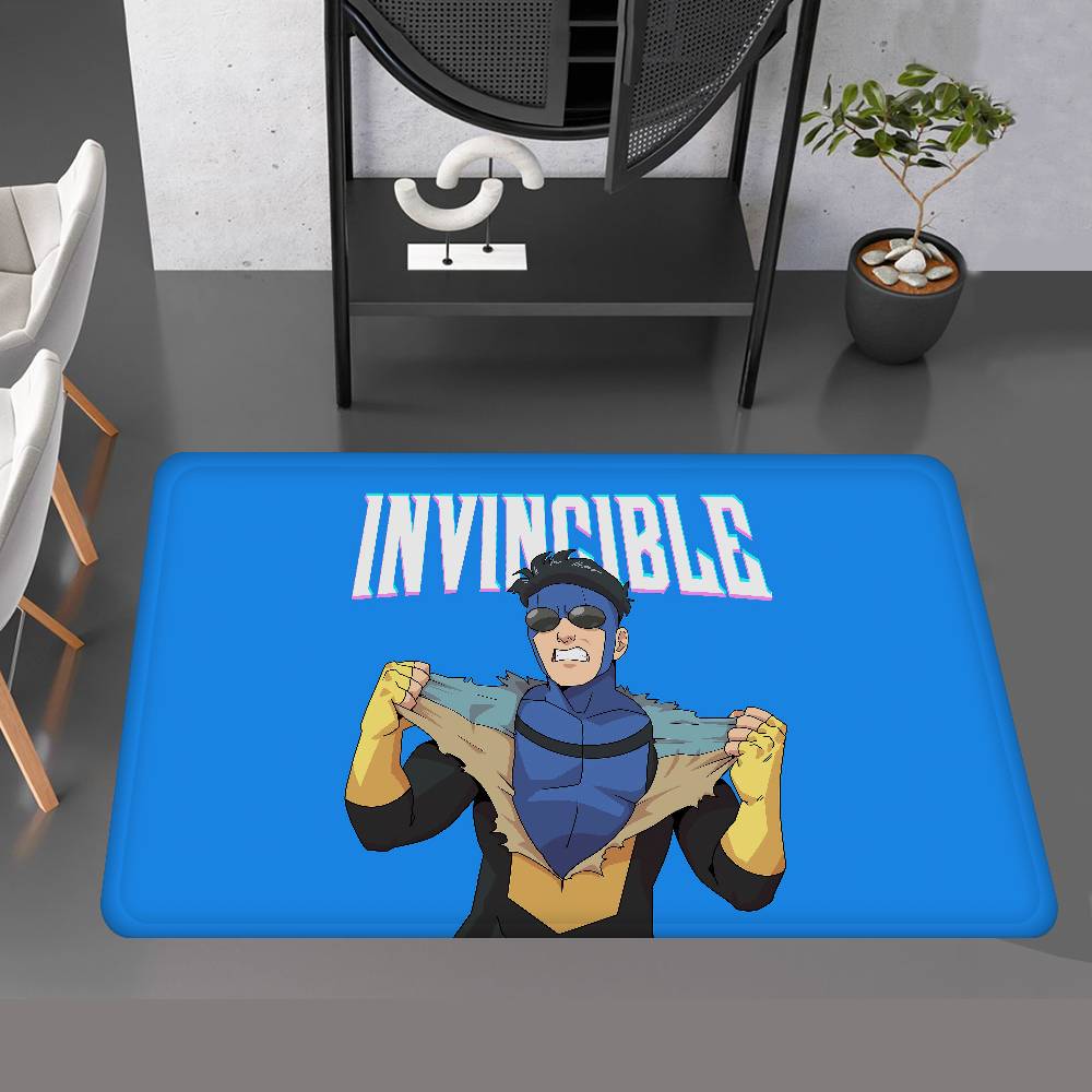 Телевизионный коврик для супергероев I-Invincible Прямоугольный Противоскользящий Домашний Мягкий Коврик для ванной Передняя дверь Внутренний Наружный Коврик Декоративный коврик для отеля
