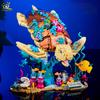 1271 шт. MOC Модель Морской Черепахи Рыба Строительные Блоки Серия Животные Кирпичная Строительная Игрушка Для Детей Настольный Домашний Декор
