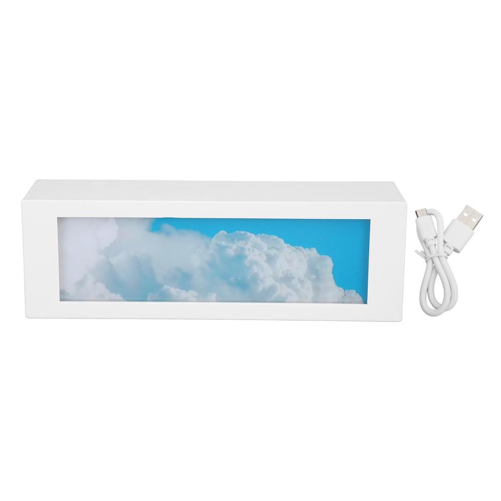 Blue Sky Night Light USB Rechargeable Night Lamp 3 Levels Brightness Adjustable Night Light Decoration for Bedside