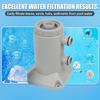 Swimming Pool Filter Pump 530GPH Electric Filter Pump Low Noise 120V 60Hz Above Ground Pool Filter Pump for Small Pool Fish Pond
