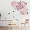 Peony Flower Home Wall Sticker Living Room Removable Decal Mural DIY Decoration