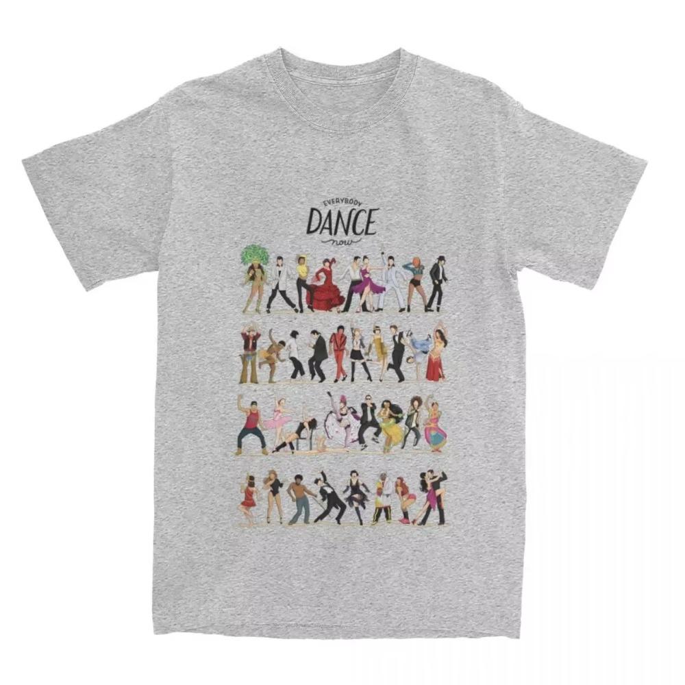 Винтажные популярные футболки с танцами поп-культуры для мужчин и женщин Веселая футболка с самыми известными танцами в мире Летняя одежда