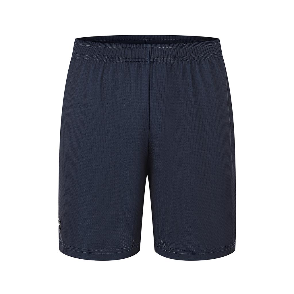 Under Armour Быстросохнущие дышащие трикотажные спортивные шорты унисекс темно-синие 23500203-408