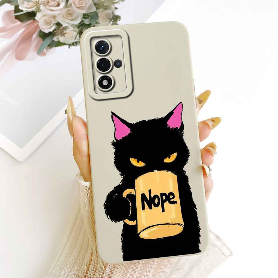 For Oppo A93s 5G Case New Design Floral Print Soft Silicone Back Cover For Oppo A93s 5G PFGM00 Bumper Phone Cases