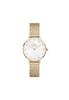 Часы Petite 28 Pressed Studio Lumine MOP White Crystal DW Watch с перламутровым корпусом в подарок для нее. Брендовые часы. Простые роскошные часы.
