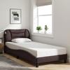 VidaXL Bed Frames Without Mattress Hvar, Upholstered Bed, Slat Base, Single Bed, Adult Bedroom Bed 3207747