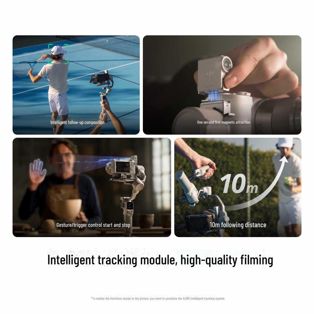 Легкий 3-осевой стабилизатор для смартфона DJI RS 4 Mini с функцией интеллектуального отслеживания