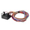 12 Circuit Wiring Harness Set Heat Resistant Fuse Panel Heater Relay Wire Harness for Rat Rods