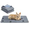 FEANDREA Pet Mat Set of Dog Mat Pee Pet For Dogs and 91 x 122 см PTD036G01 2, Коврик, Брезент, Кошки, Моющийся, Впитывающий, Противоскользящий, Антибактериальный,