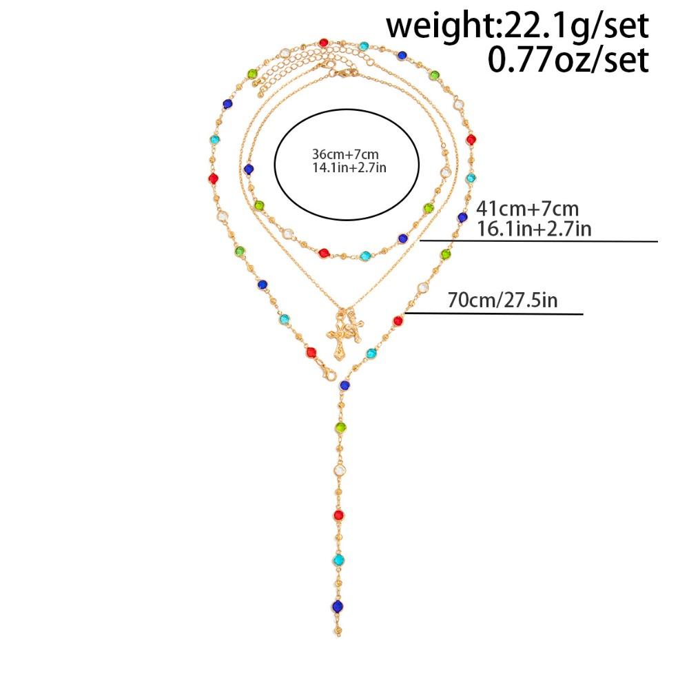 Tassel Long Chain Necklace Jewelry Choker Necklace Fashion Y-Shaped Necklace Women