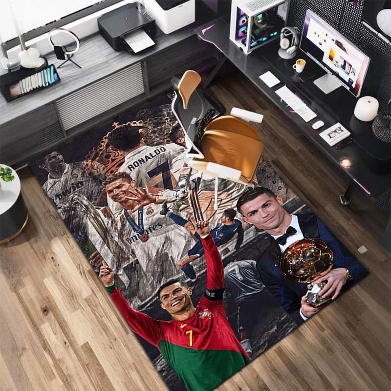 Portugal'S Glory Ronaldo Leads Charge Carpet Doormat Suitable For All Seasons Doormat Fashion Room