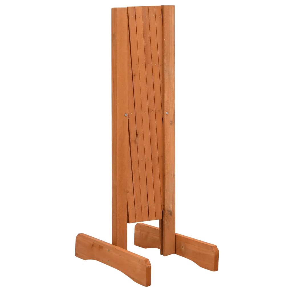 Garden Trellis Fence Orange 120 x 60 cm Solid Pine Wood