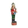Decorative Figure Red Polyresin Nutcracker 15 X 65.5 X 20 Cm