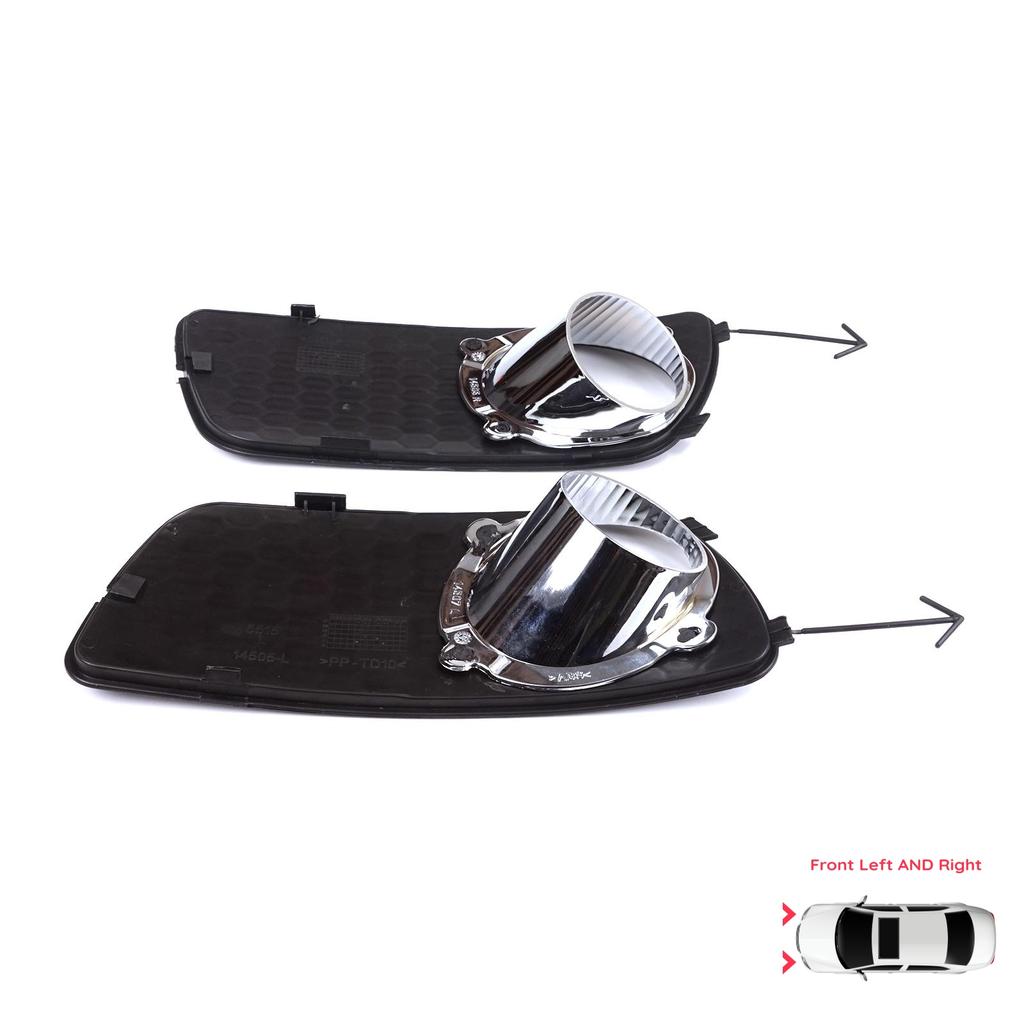 ESP1187 Front Bumper Fog Light Frame Housing Left Right for Fiat Palio Siena MK1 178 2007-2016 Albea 2002-2012 51703146 51703147