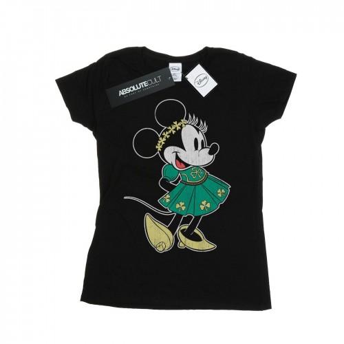 Disney Womens/Ladies Minnie Mouse St Patrick´s Day Costume Cotton T-Shirt