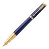 Перьевая ручка PARKER Ingenuity Dark Blue CT Fine Point в подарочной коробке, подлинный импортный продукт 2182624