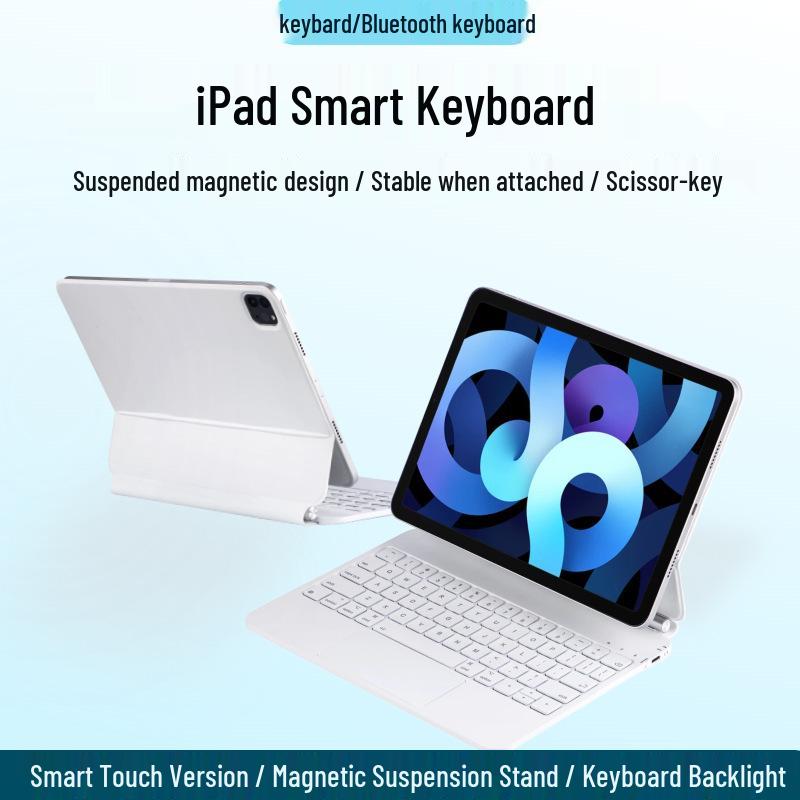 Магнитная клавиатура Magic Keyboard для iPad 11 и Air 4/5 10.9 - Совместима с Bluetooth