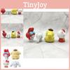Очаровательная фигурка My Melody из ПВХ, аниме, коллекционная, милый декор для приборной панели автомобиля