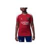 Jordan Футболка нападающего Paris Saint-Germain Dri-FIT Минималистичная с круглым вырезом с коротким рукавом Детские топы Красный Фантом HJ3402-660
