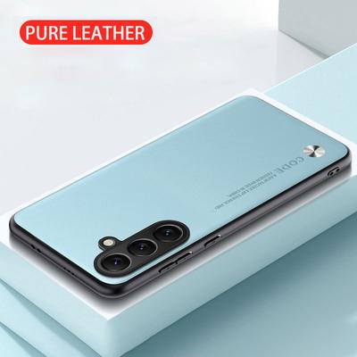 Роскошный чехол из искусственной кожи для Samsung S25 Edge S24 S23 S22 S21 S20 FE Plus Note 20 Ultra Чехол Силиконовая защита Чехол для телефона