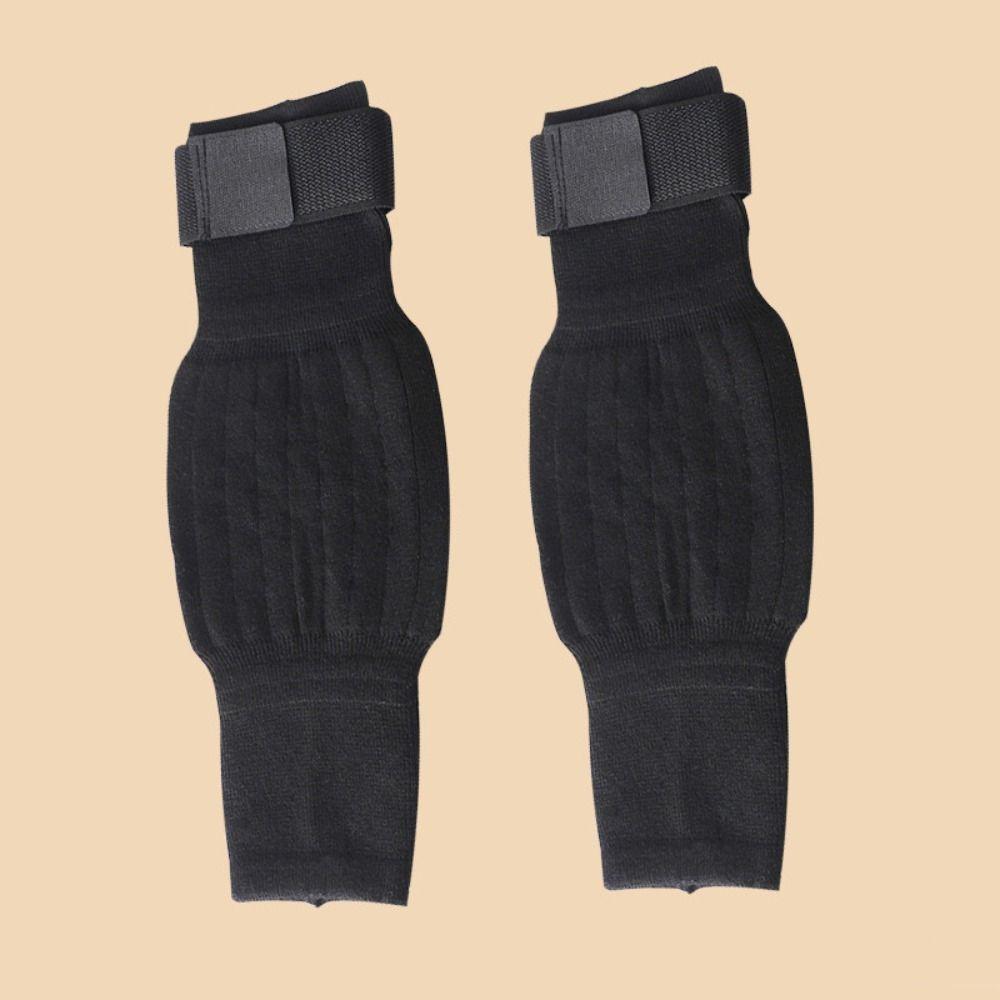 Ветрозащитный Толстый Наколенник Эластичный Зимний Наколенник Защитный Чехол для Колена Спорт Аксессуары