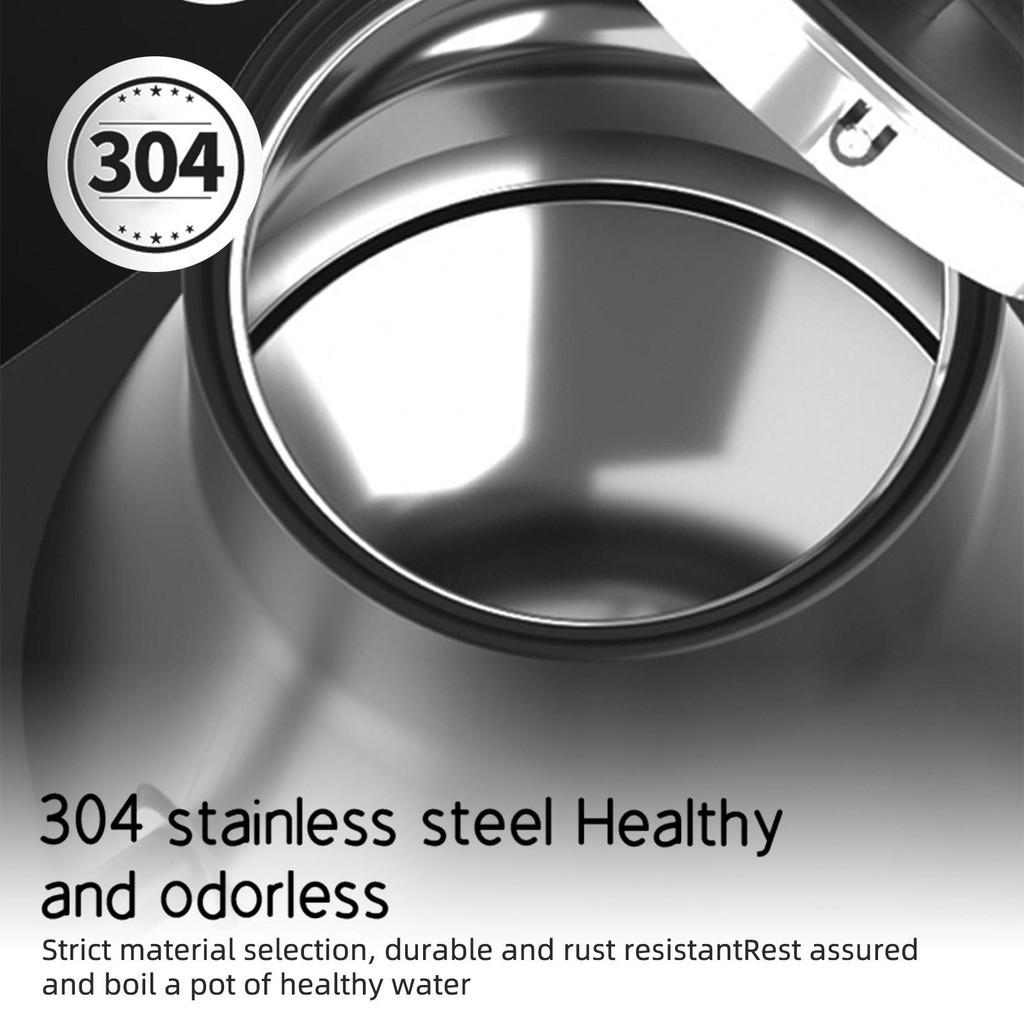 1200W 0.9L Large Capacity NTC Temperature Control Stainless Steel Water Boiler Tea Kettle High Power Electric Gooseneck Kettle