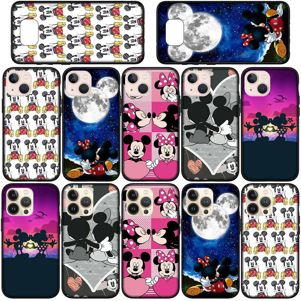 Phone Case for iPhone 17 16 15 Xiaomi Poco F8 F7 F6 X7 X6 M8 C85 C75 C71 Redmi Note 14 13 12 11 Pro Max A3 A4 9C 14C 13C 15C Mickey Minnie Mouse Cover