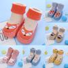 Newborn Baby Boys Girls Cartoon Cute Warm Floor Socks Anti-Slip Baby Step Socks