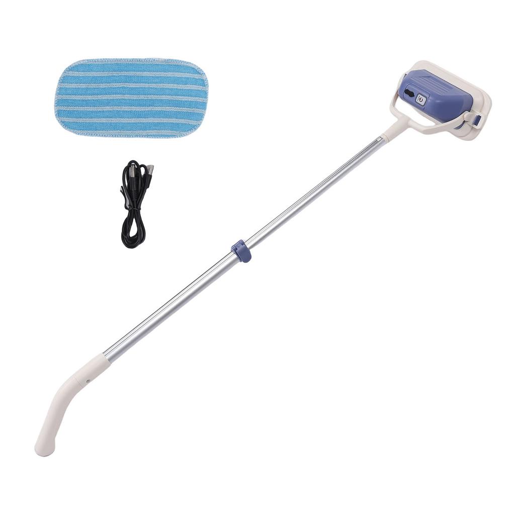 Электрический очиститель окон Съемная головка Телескопическая штанга Регулируемый угол 180 градусов Перезаряжаемый Беспроводной стеклоочиститель