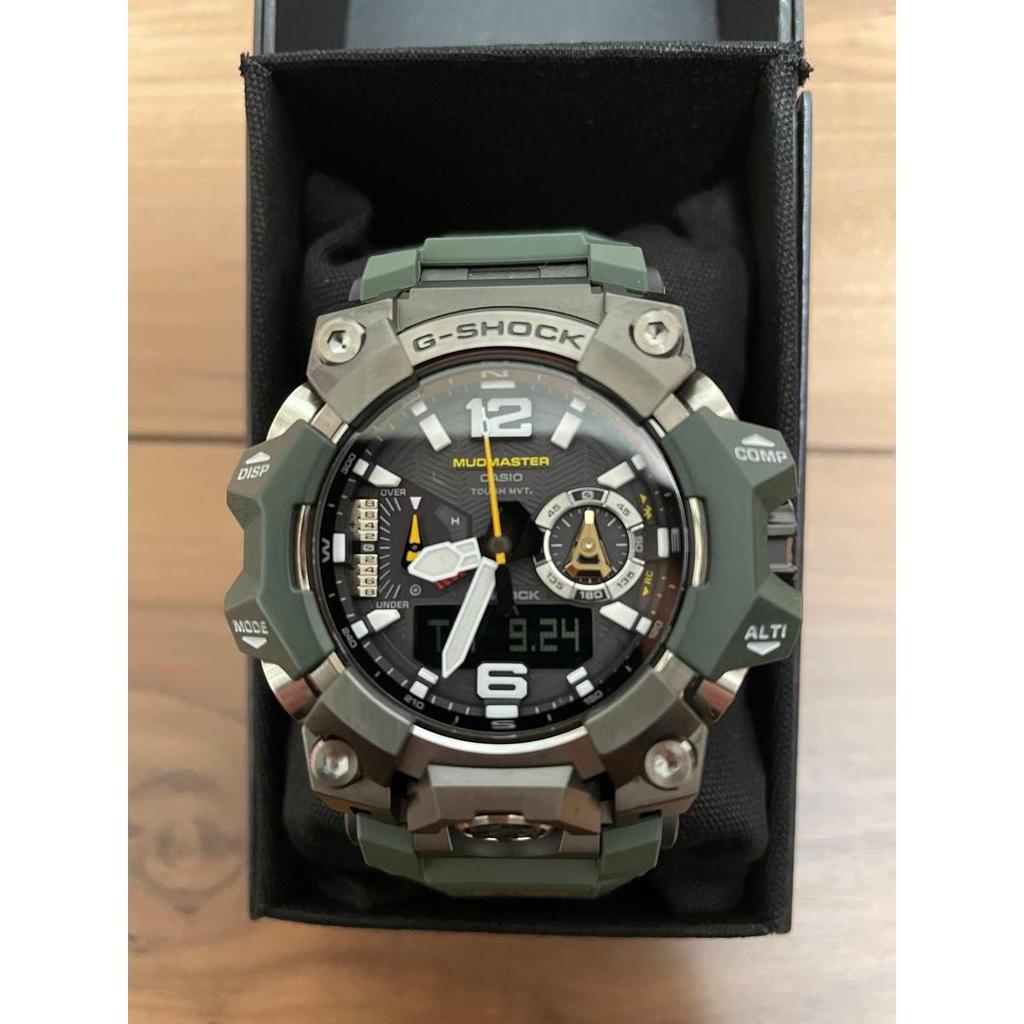 Used CASIO G-SHOCK MUDMASTER GWG-B1000-3AJF Khaki Green
