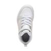 Puma Rebound V6 Mid Top Детские кеды для скейтбординга Детские кроссовки Серо-розовые 393832-04