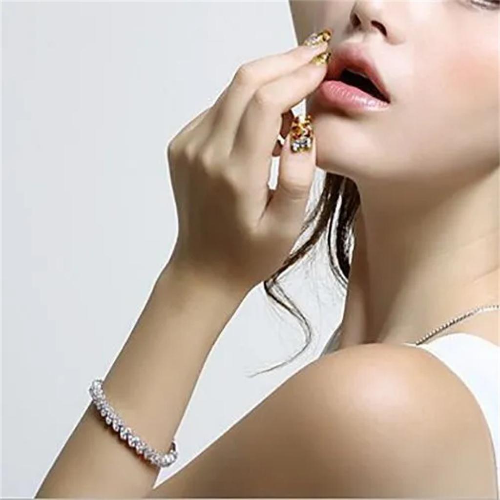 Женский браслет-манжета из стерлингового серебра с подвесками, застежкой, браслет для вечеринок