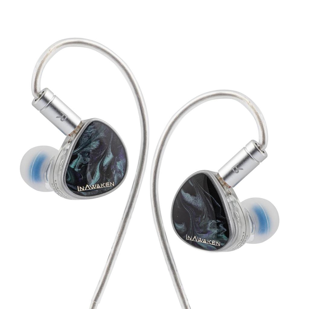 Linsoul INAWAKEN Earphones Equipped with Dynamic Driver Manufactured Aluminum Alloy Driver Housing Made of Medical Grade Resin Material CNC Precision