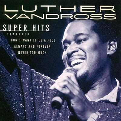 CD LUTHER VANDROSS Super Hits ESCA7836 Epic 2000 Japan SoulFunk Б/У