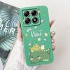 For Xiaomi Mi 14T Pro Case Fashion Cartoon Cover Full Cameras Protection Bumper For Xiaomi 14T Pro Mi14T 5G Phone Case Soft Bags
